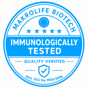 Immunologically Tested · Reg. (EC) 1924/2006